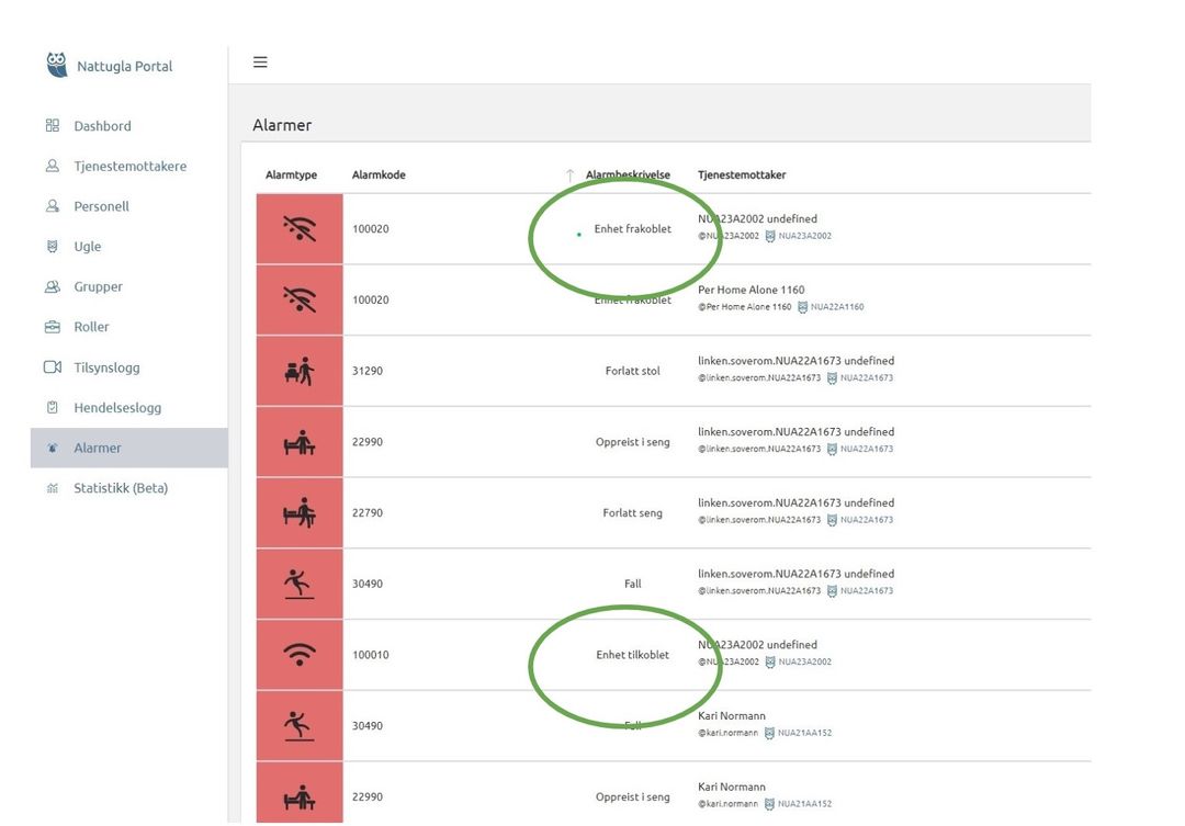 With Nattugla customerportal